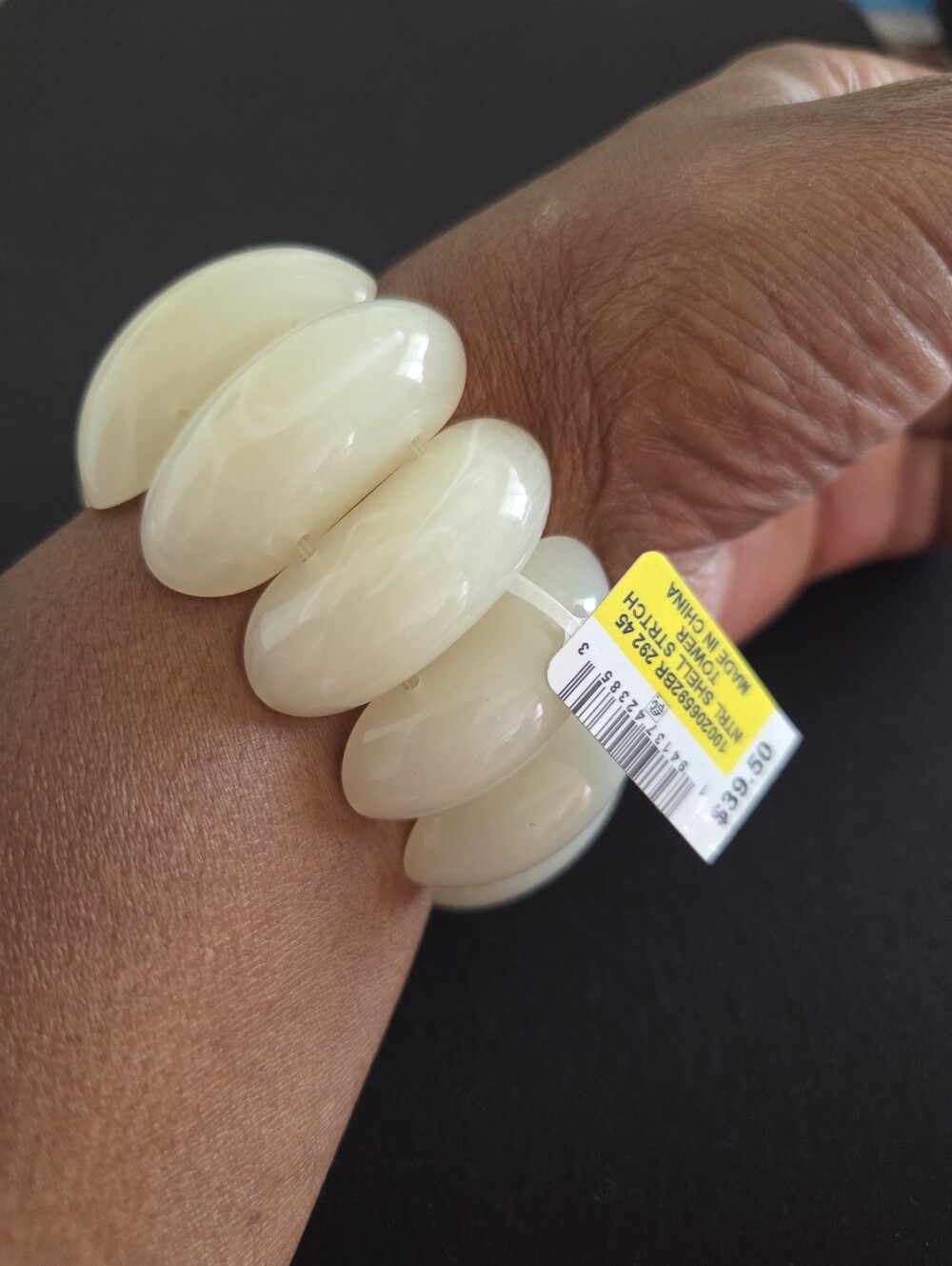 I.N.C. Shell Stretch Bracelet - Picture 2 of 5